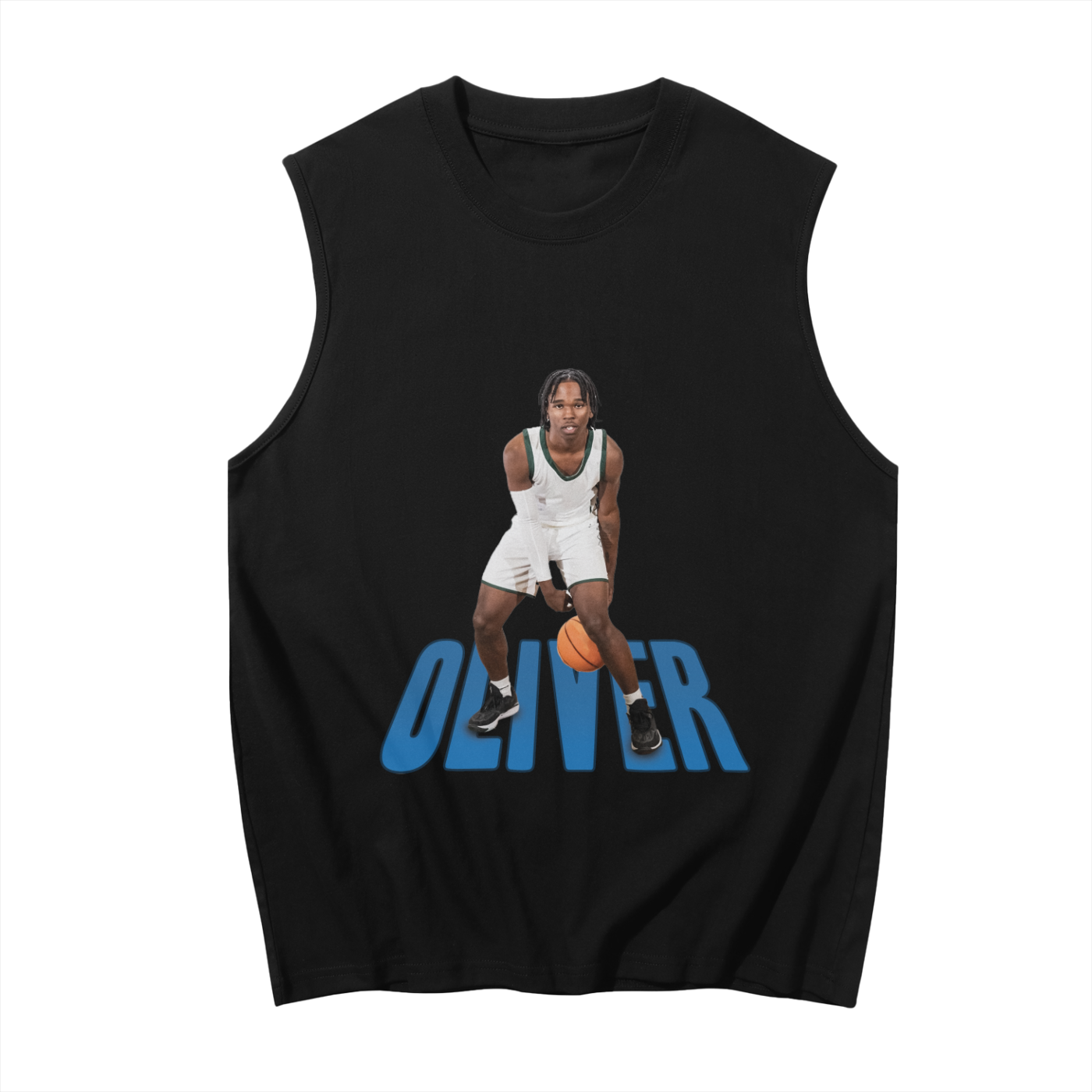 TJ Oliver Graphic Sleeveless Tank Top