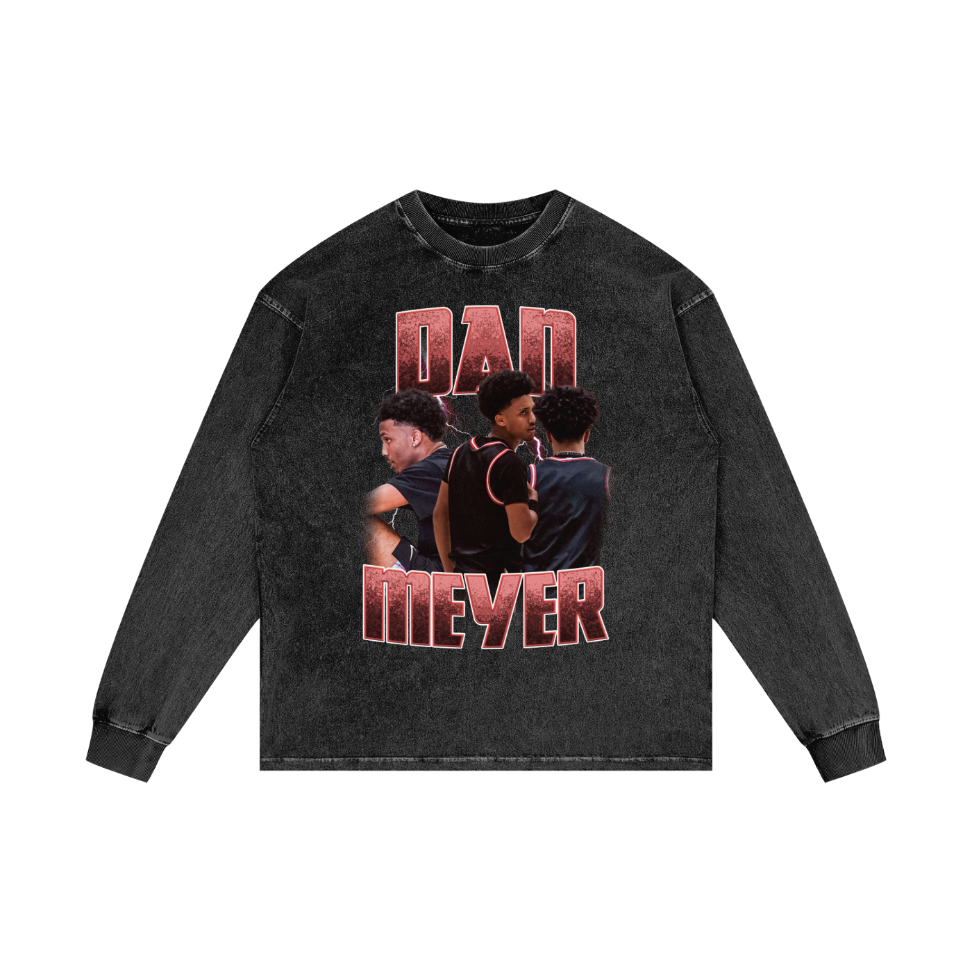 Dan Meyer Vintage Graphic Oversize Long Sleeve Tee
