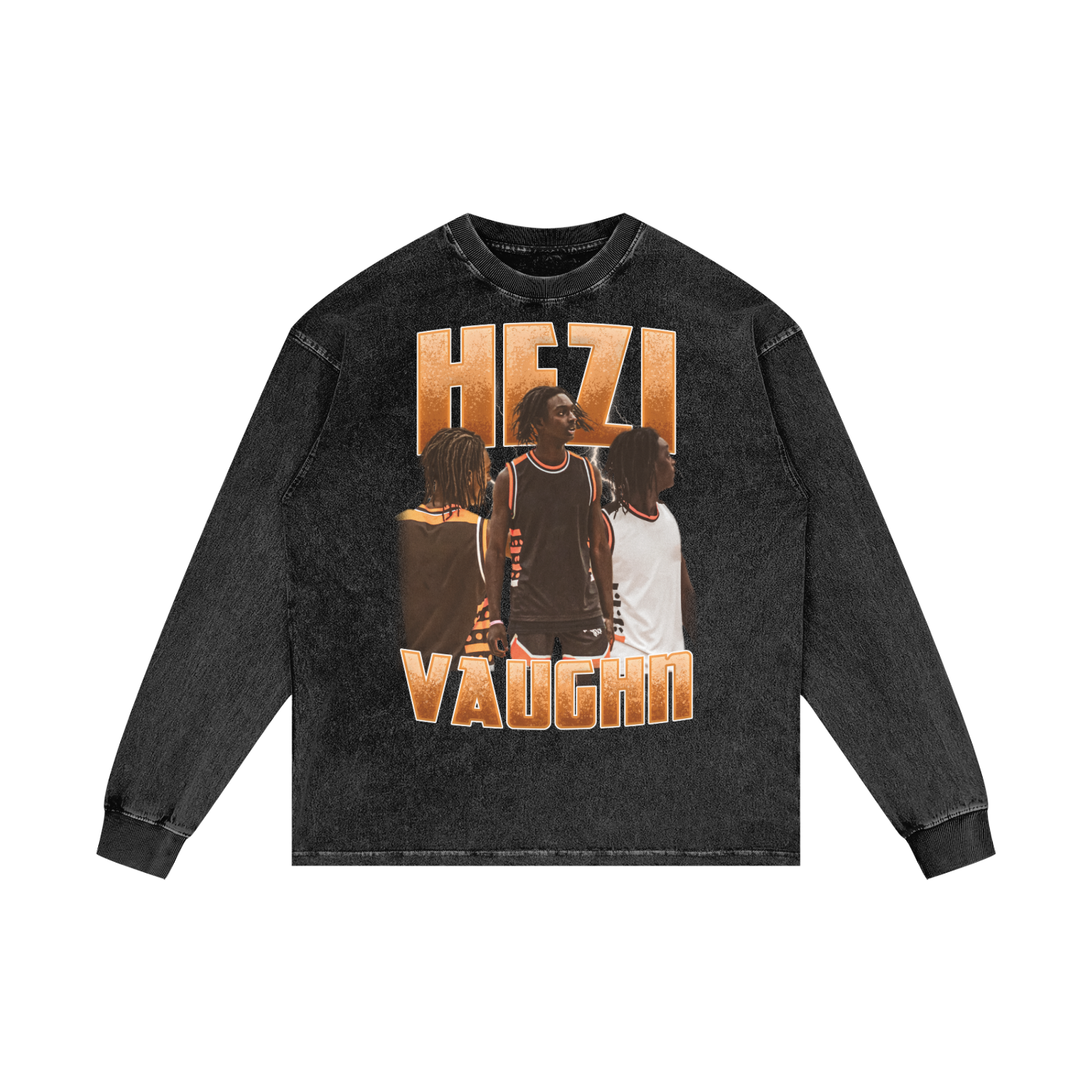 Hezi Vaughn Vintage Graphic Oversized Long Sleeve