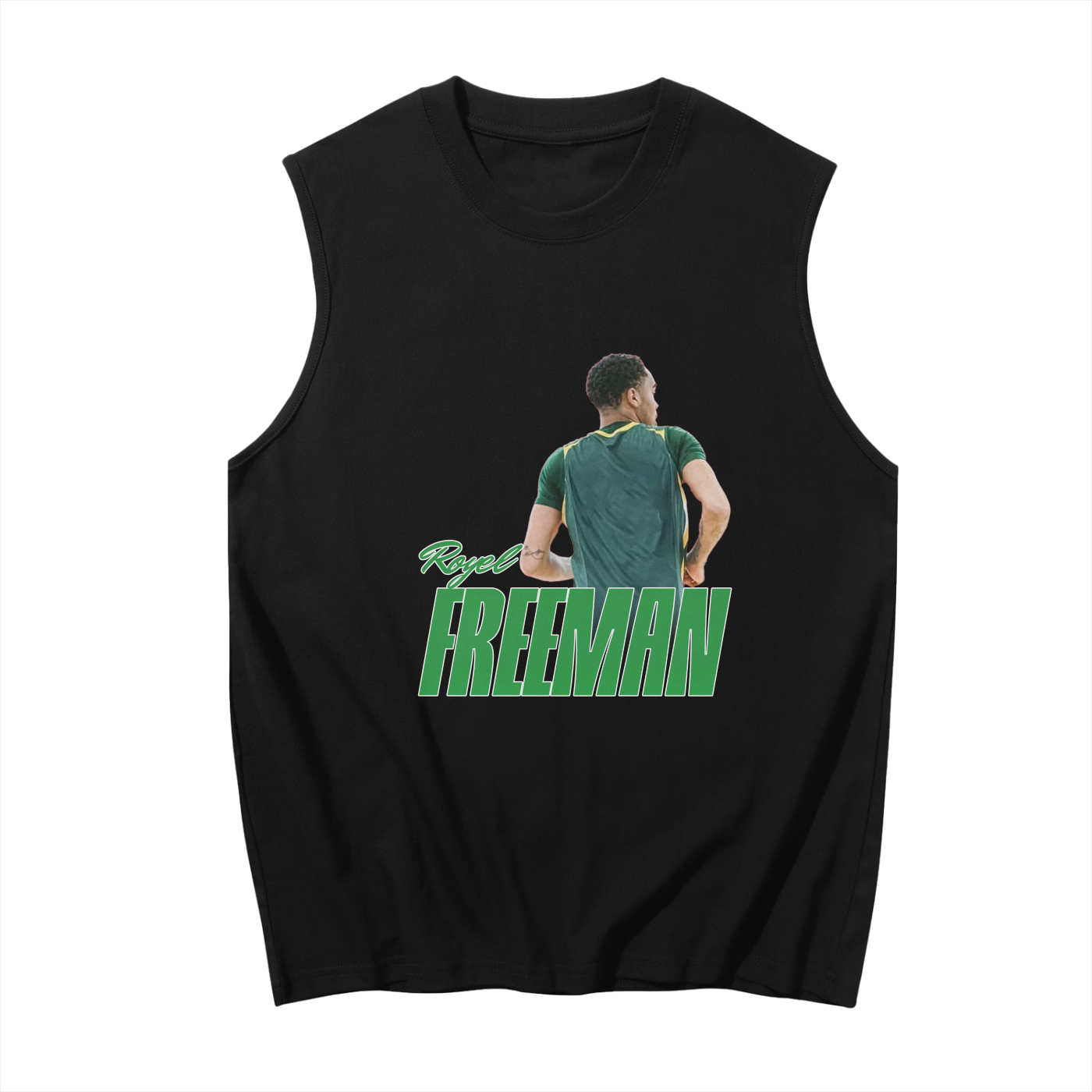 Royel Freeman Graphic Sleeveless Tank Top