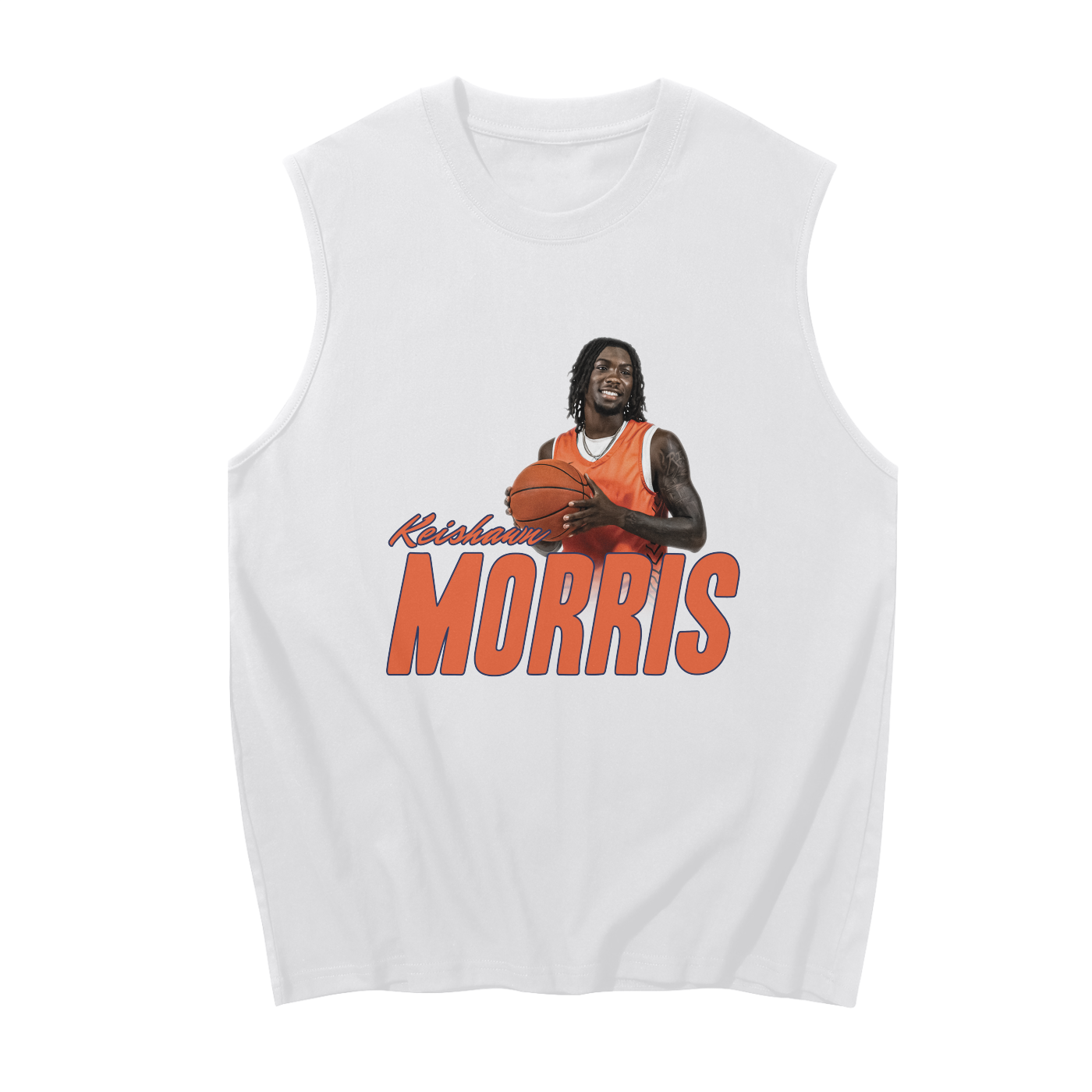 Keishawn Morris Graphic Sleeveless Tank Top