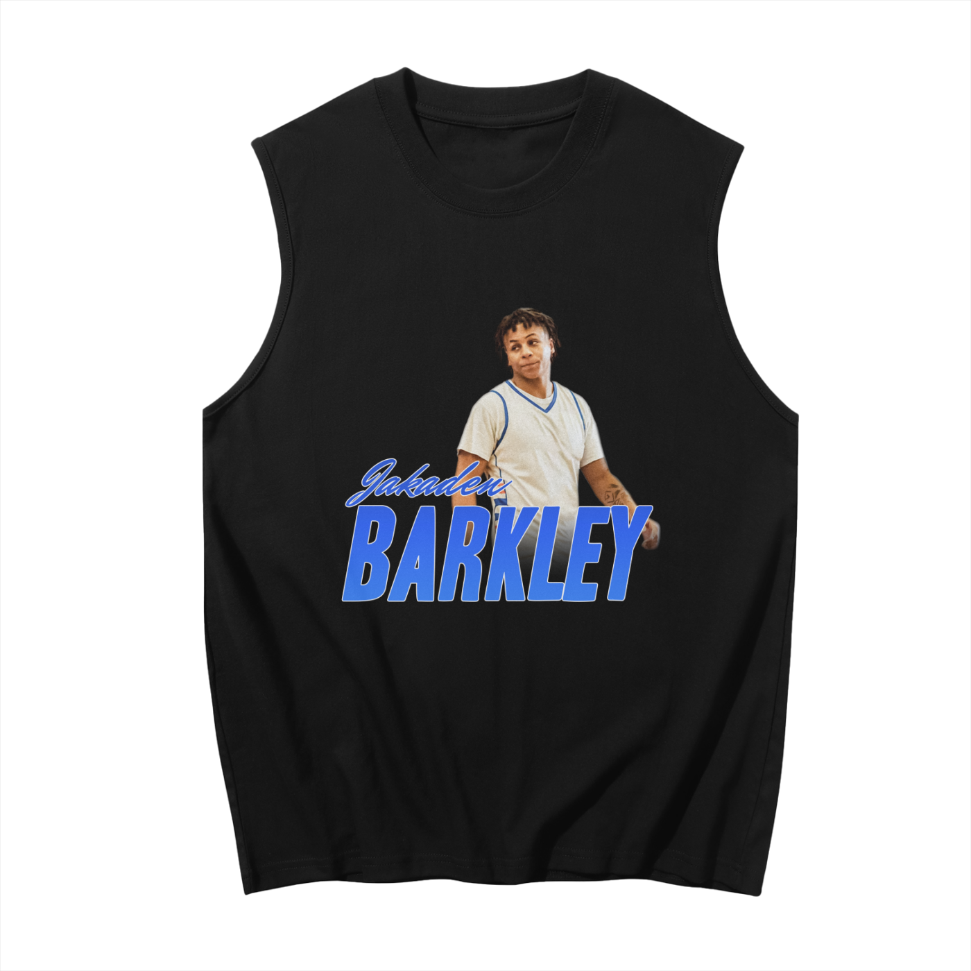 Jakaden Barkley Graphic Sleeveless Tank Top