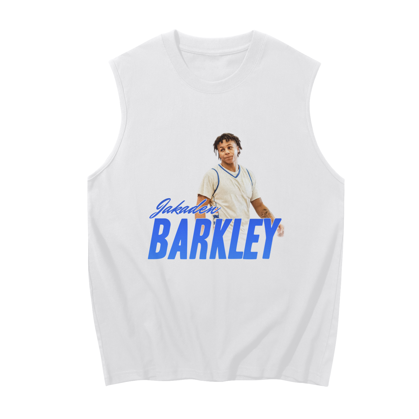 Jakaden Barkley Graphic Sleeveless Tank Top