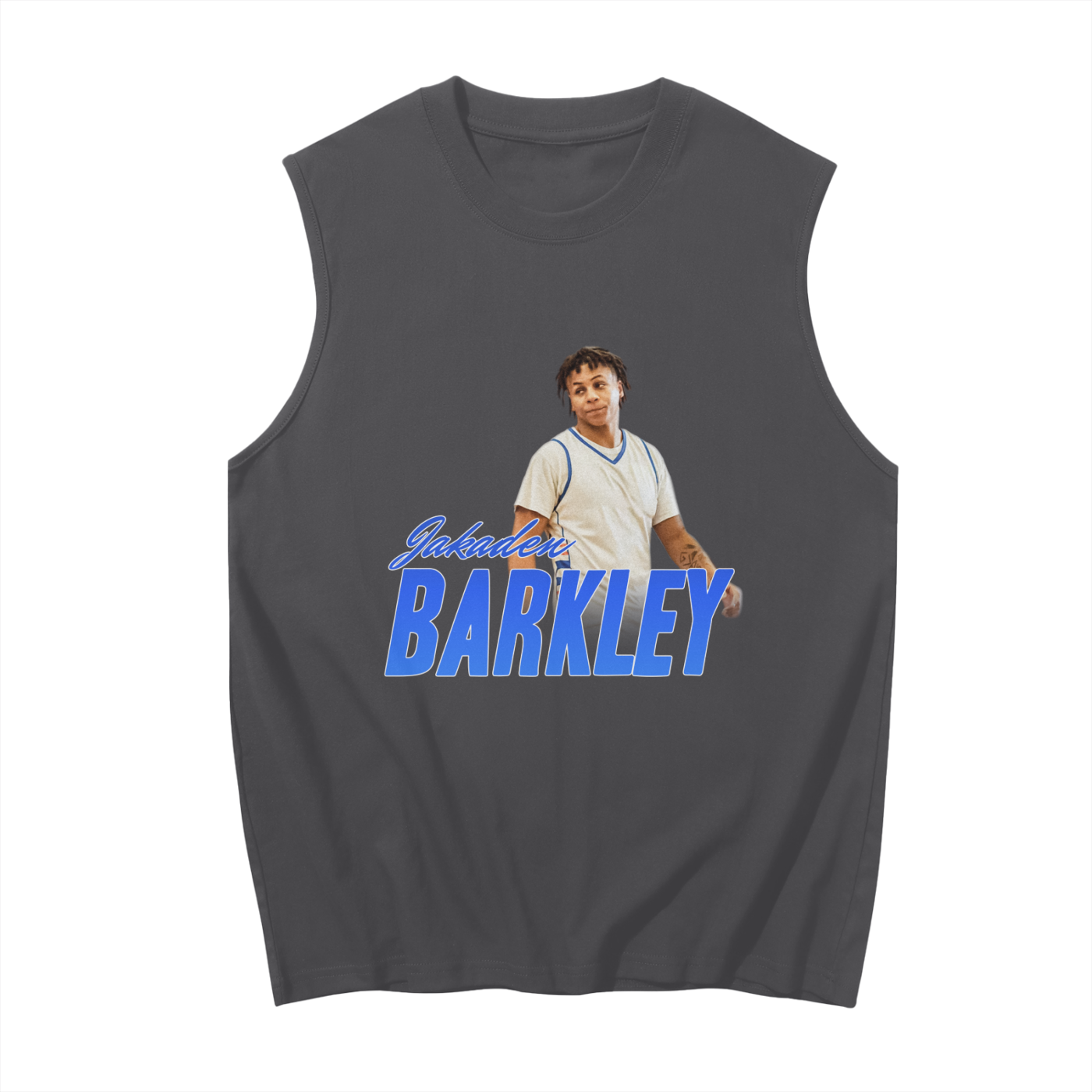 Jakaden Barkley Graphic Sleeveless Tank Top