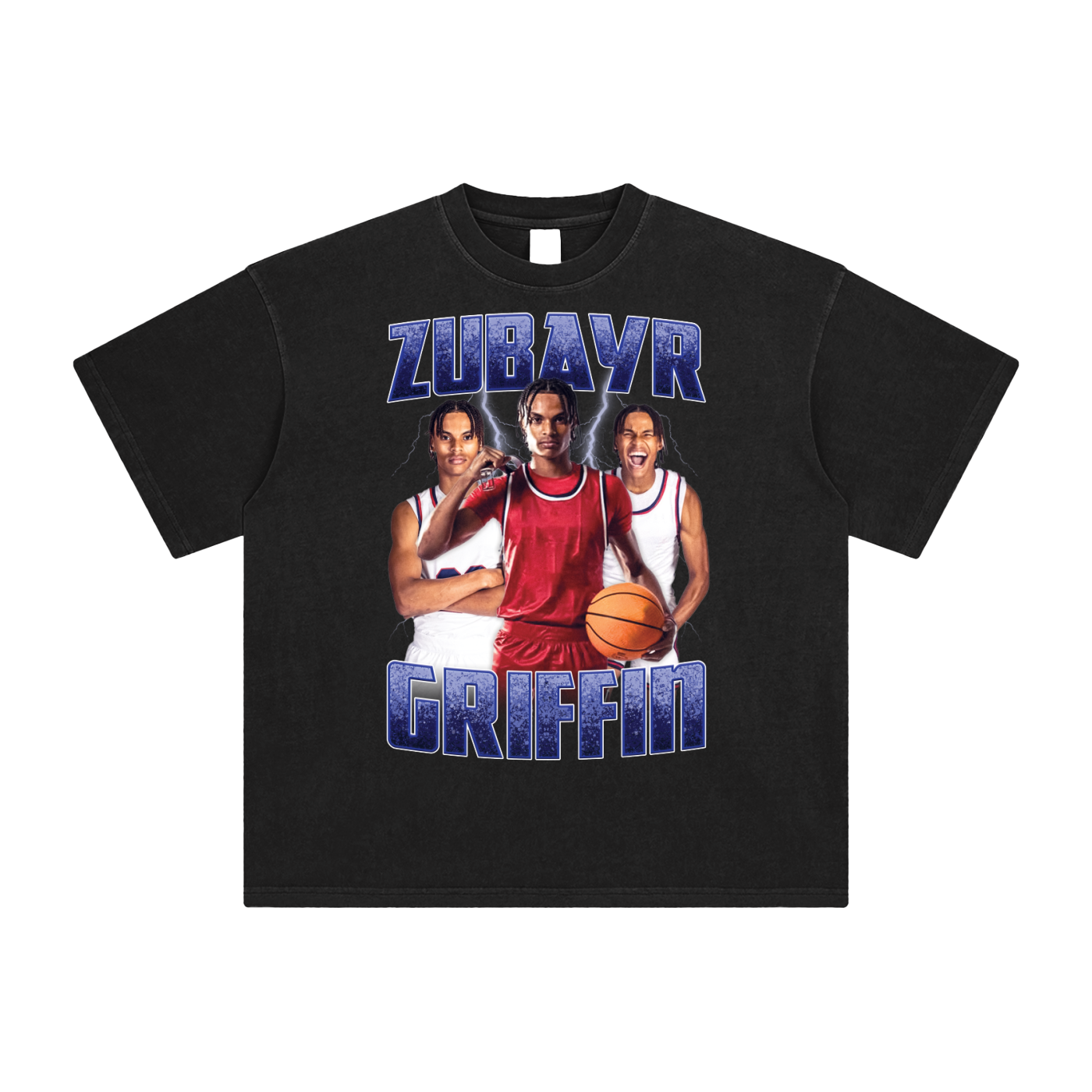 Zubayr Griffin Vintage Graphic Tee