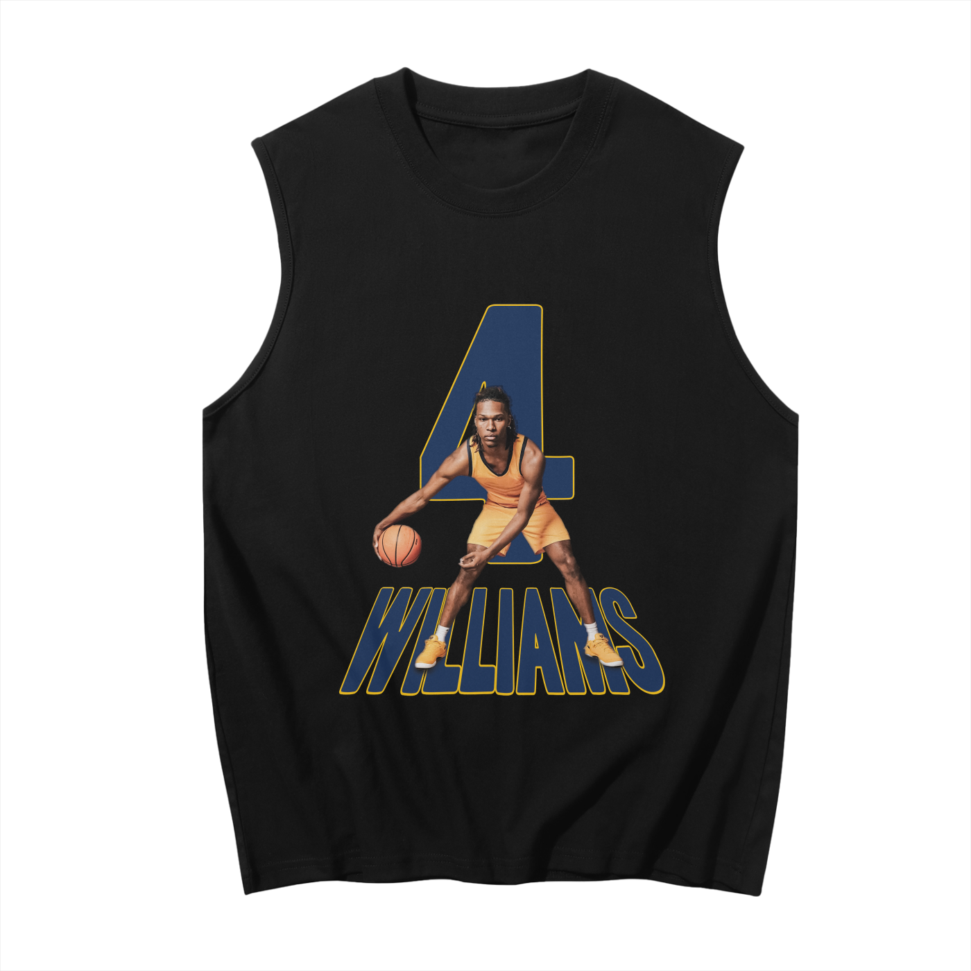 Hussain Williams Graphic Sleeveless Tank Top
