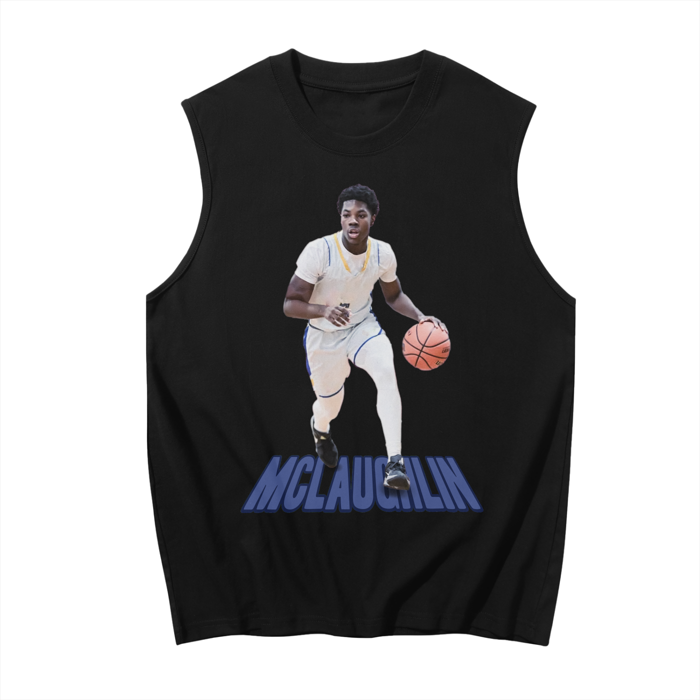 Izayah McLaughlin Graphic Sleeveless Tank Top