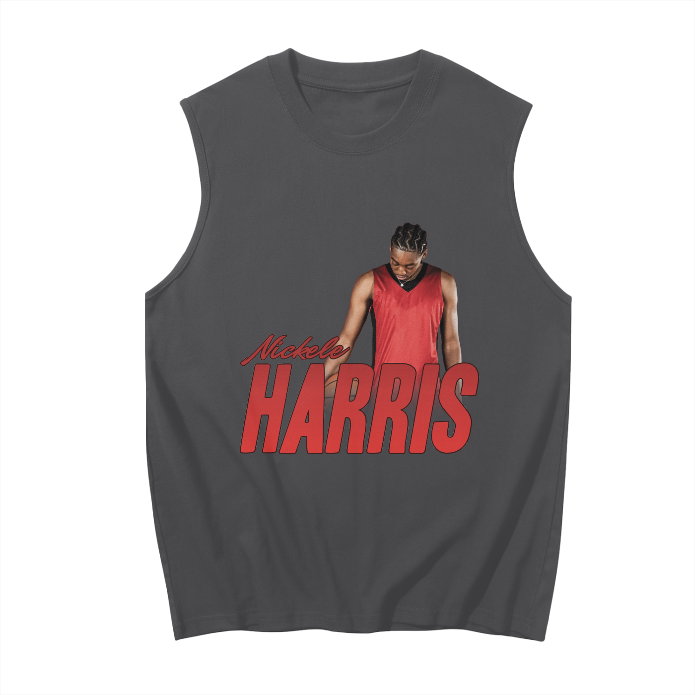 Nickele Harris Graphic Sleeveless Tank Top