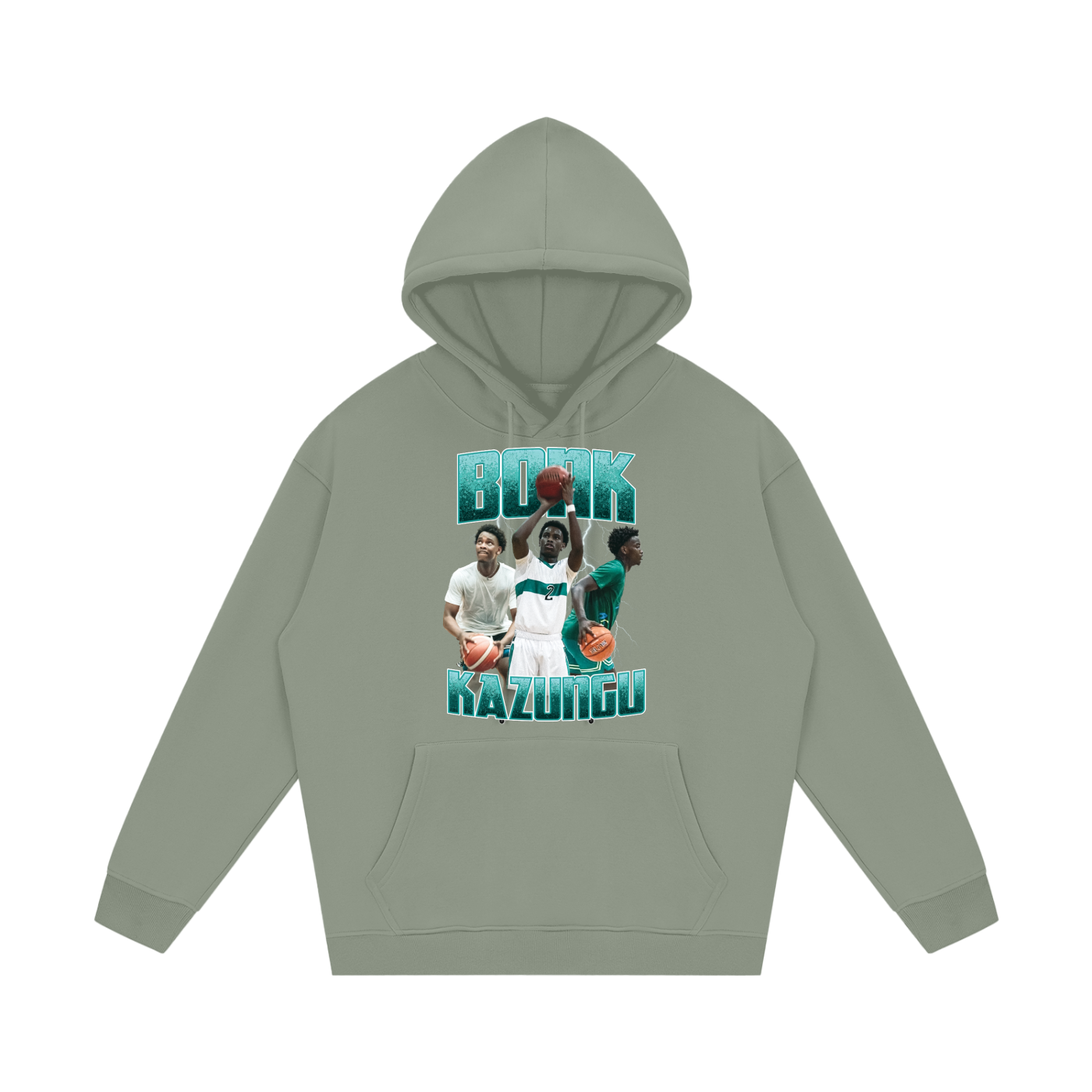 Bonk Kazungu Retro Graphic Hoodie