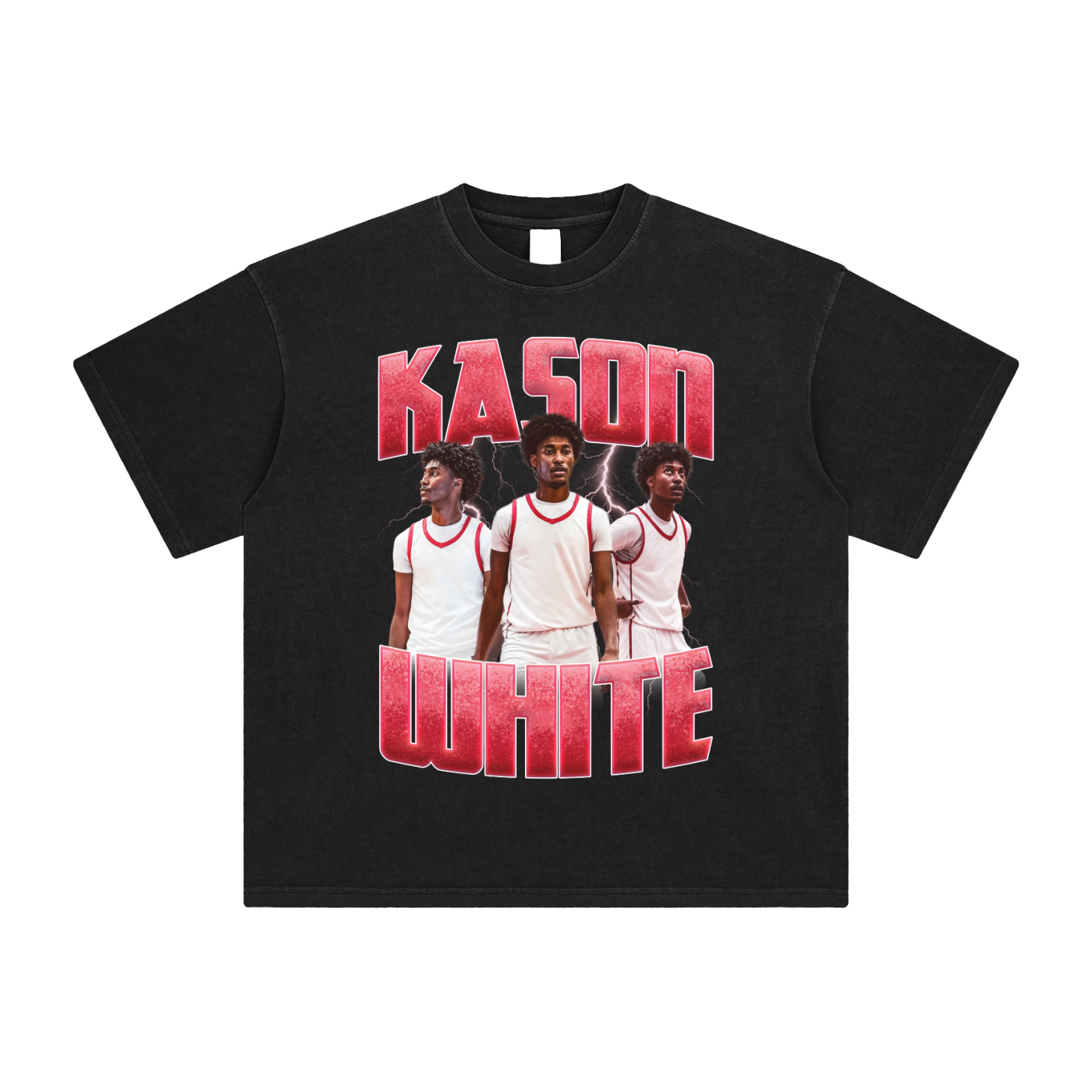 Kason White Vintage Graphic Tee