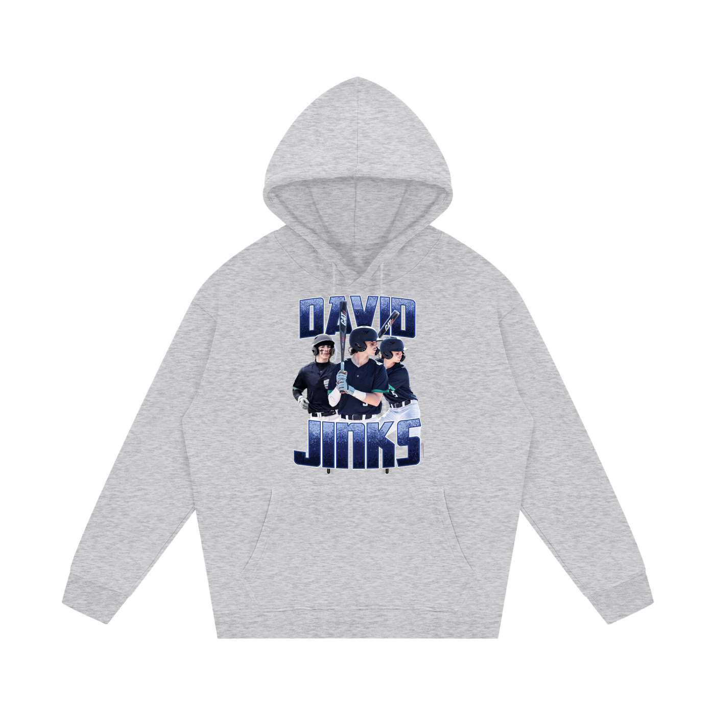 David Jinks Retro Graphic Hoodie