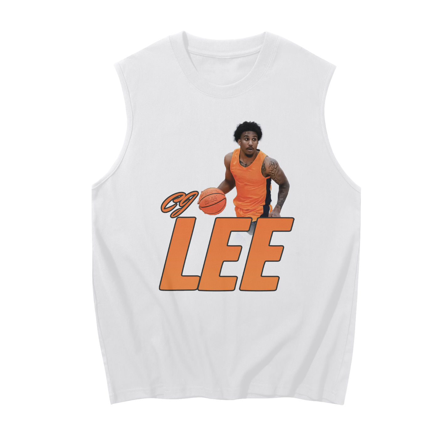 CJ Lee Graphic Sleeveless Tank Top