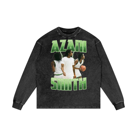 Azani Smith Vintage Oversize Long Sleeve T-Shirt