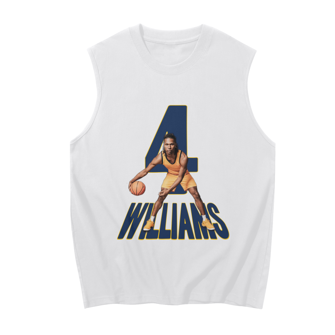Hussain Williams Graphic Sleeveless Tank Top