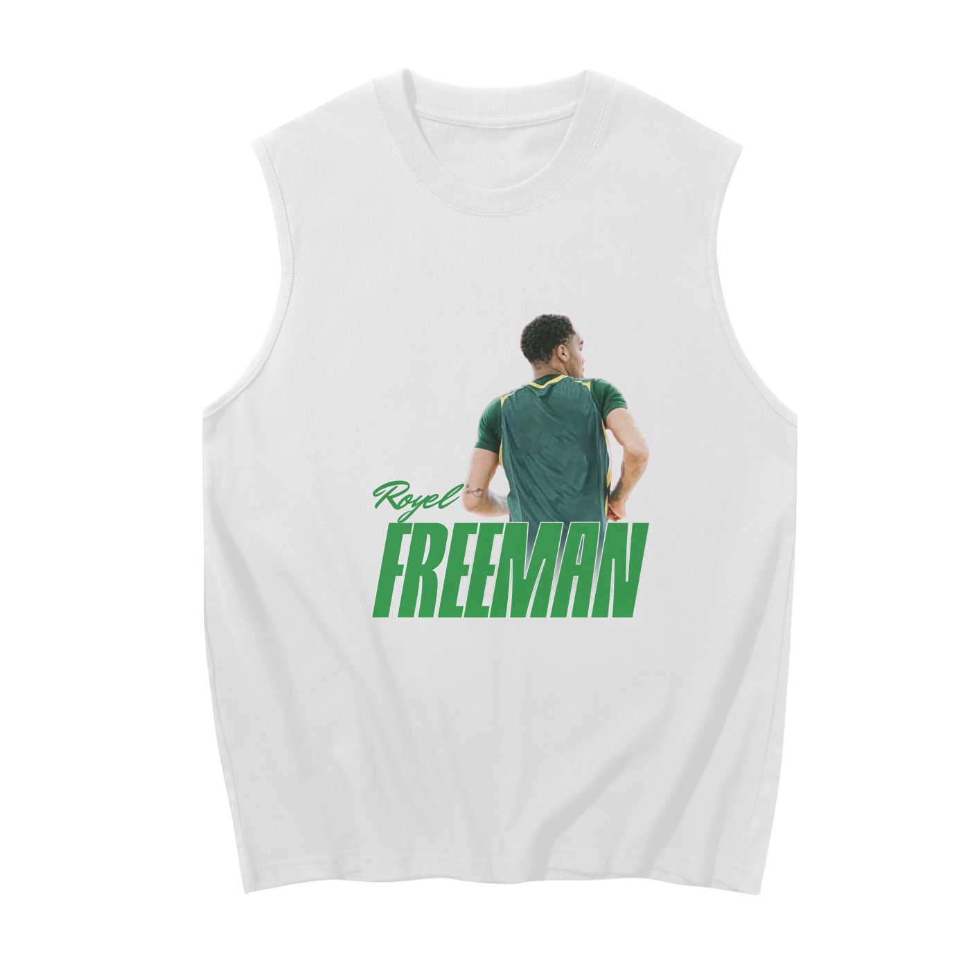 Royel Freeman Graphic Sleeveless Tank Top
