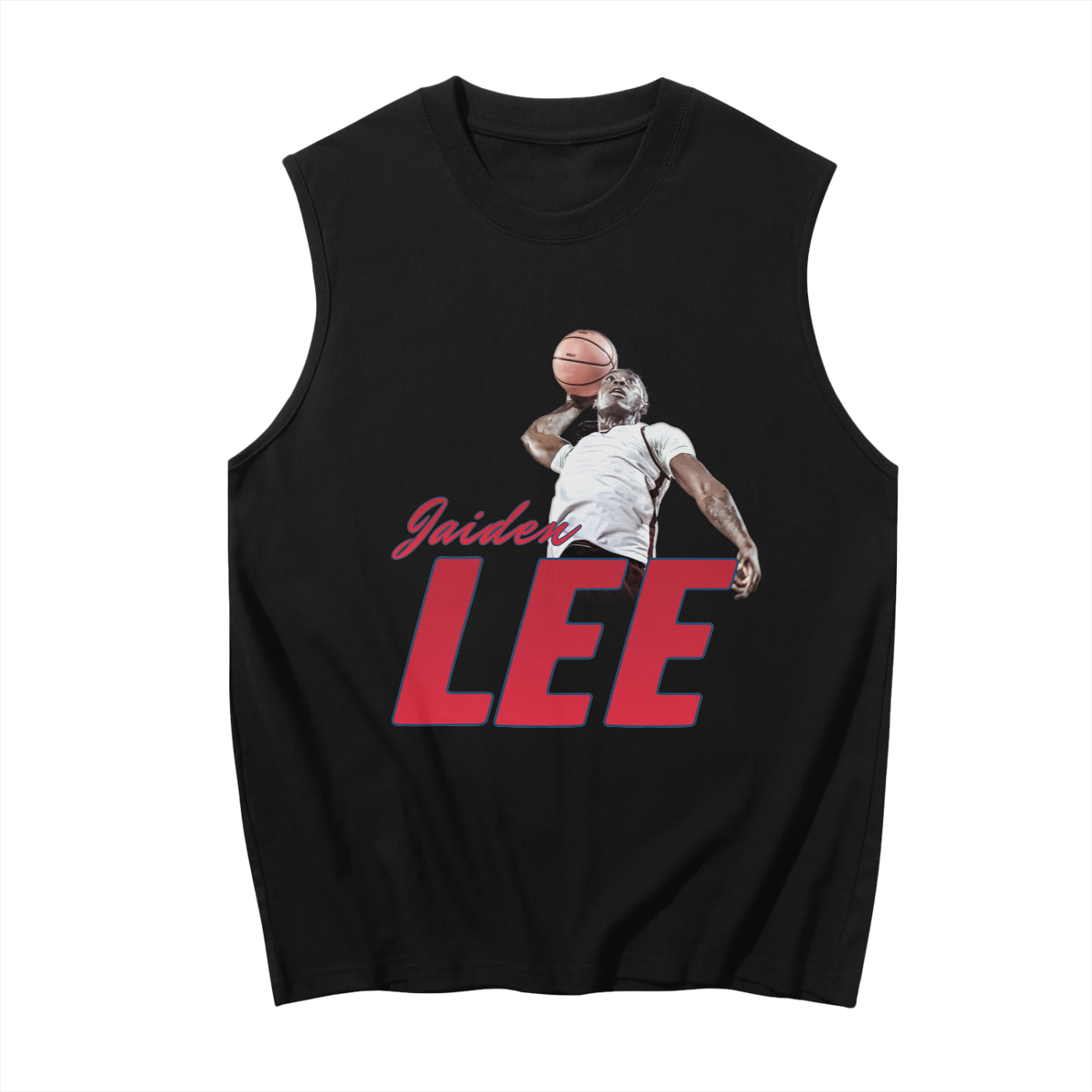 Jaiden Lee Graphic Sleeveless Tank Top