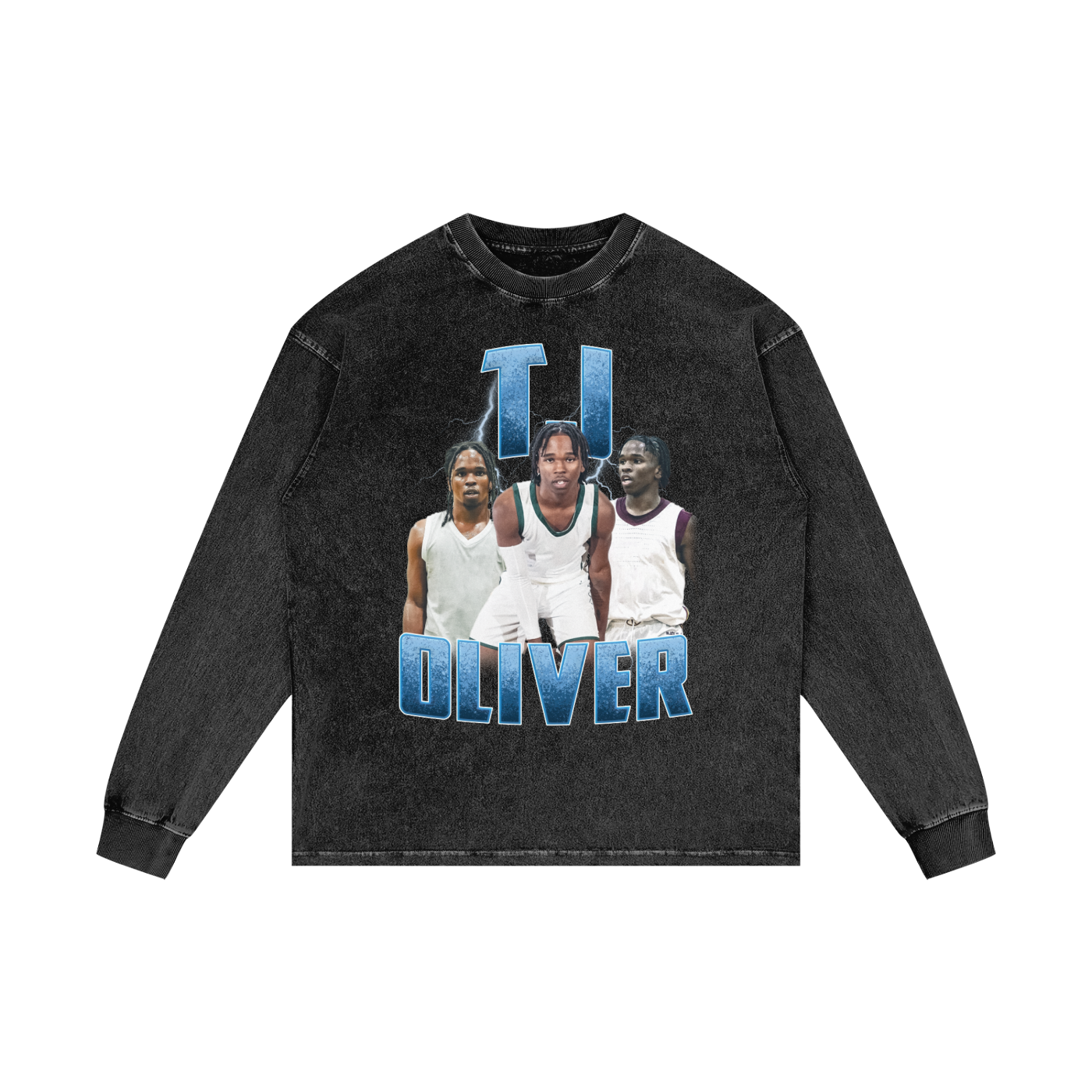TJ Oliver Vintage Graphic Oversized Long Sleeve
