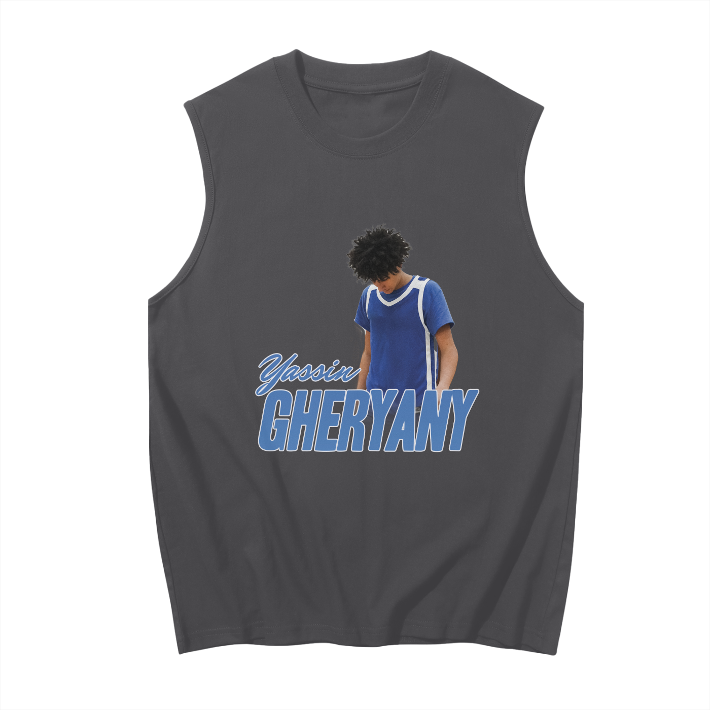 Yassin Gheryany Graphic Sleeveless Tank Top