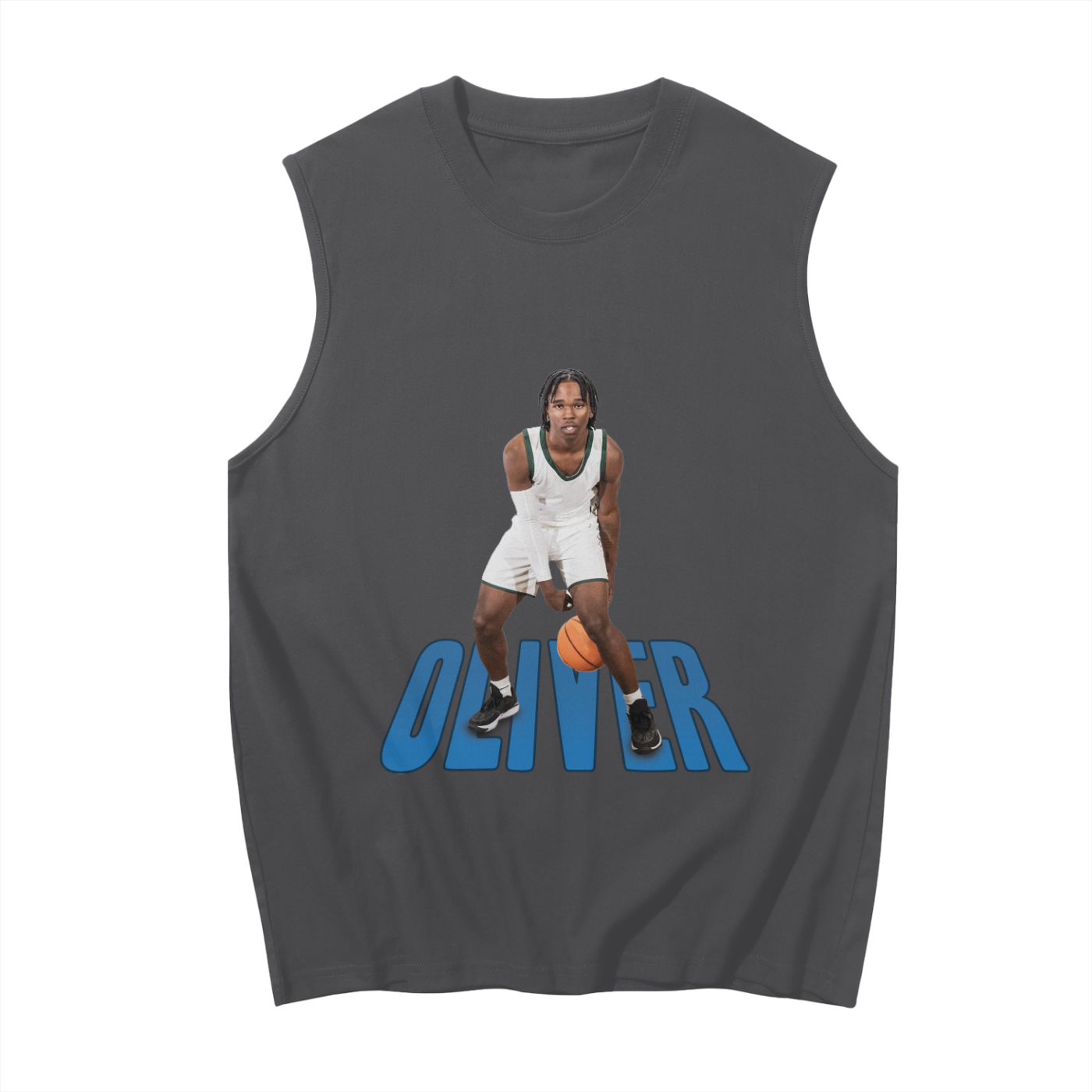 TJ Oliver Graphic Sleeveless Tank Top