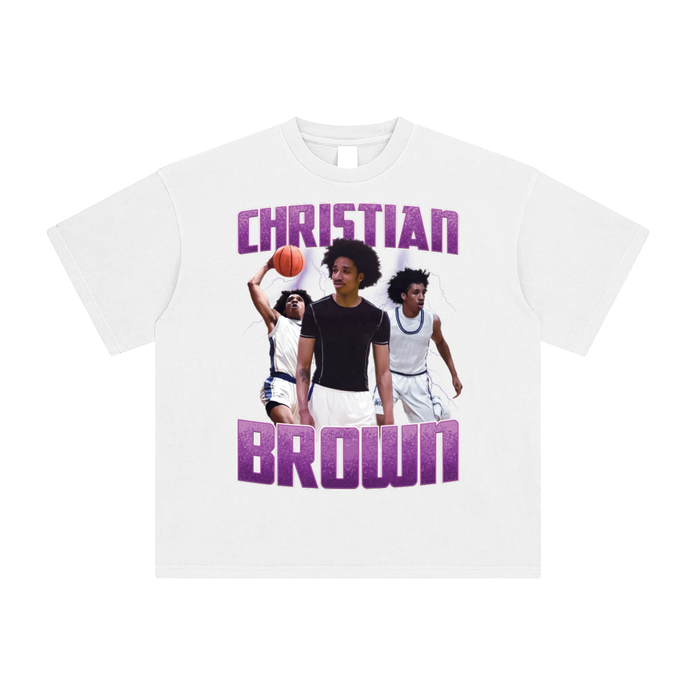 Christian Brown Graphic Tee