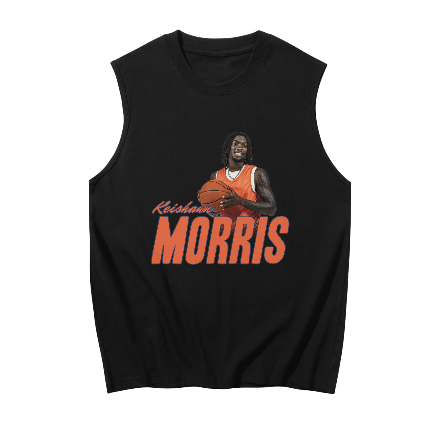 Keishawn Morris Graphic Sleeveless Tank Top