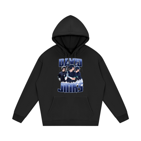 David Jinks Retro Graphic Hoodie