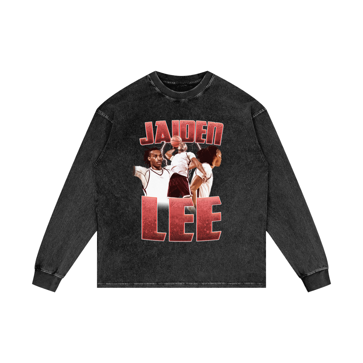 Jaiden Lee Vintage Graphic Oversized Long Sleeve