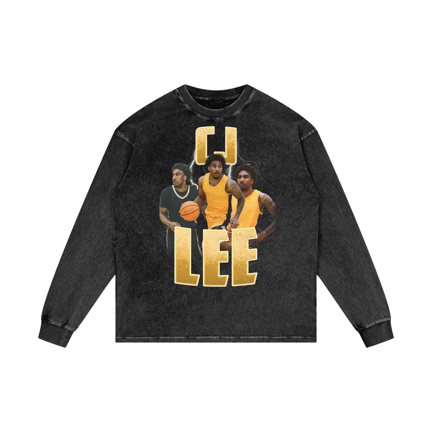 CJ Lee  Vintage Graphic Oversized Long Sleeve
