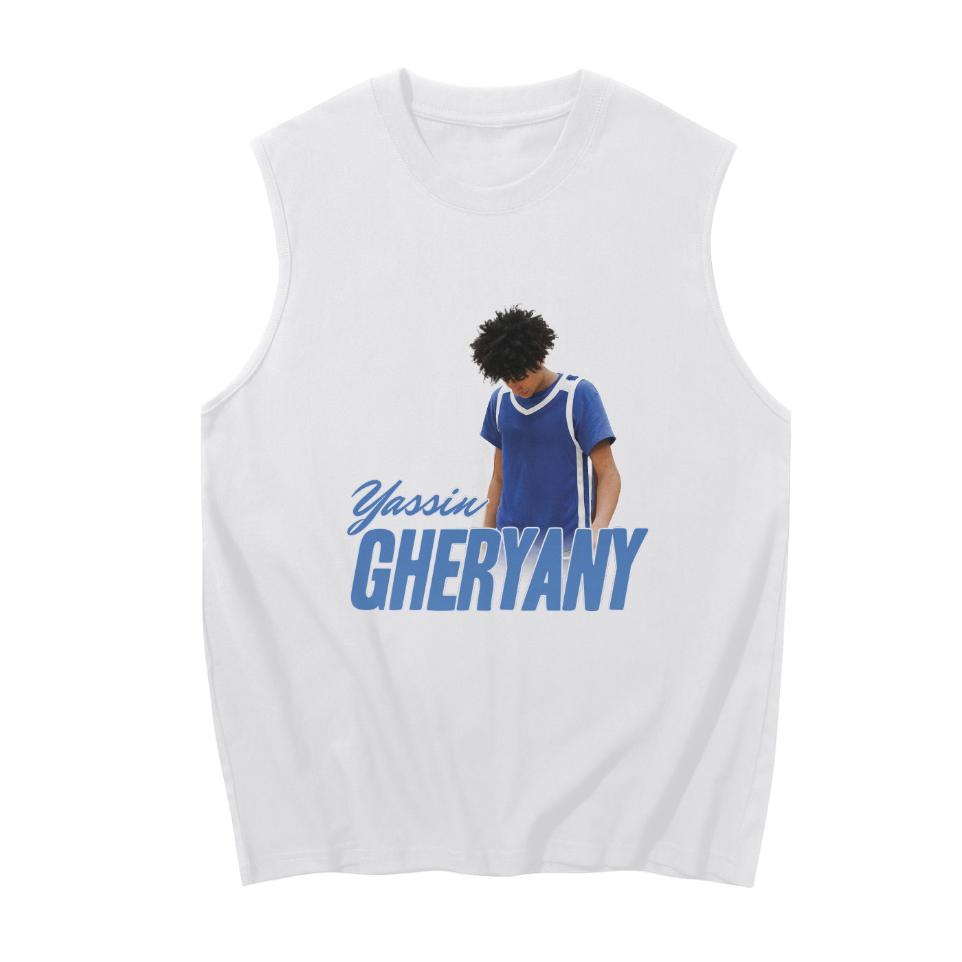Yassin Gheryany Graphic Sleeveless Tank Top