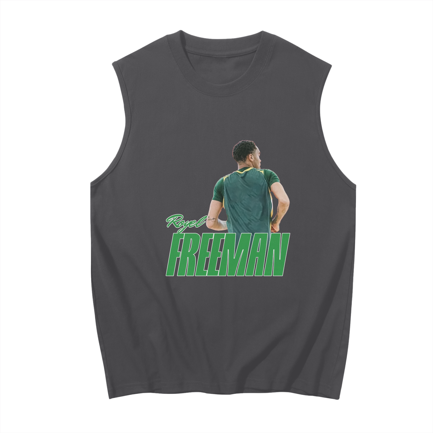 Royel Freeman Graphic Sleeveless Tank Top