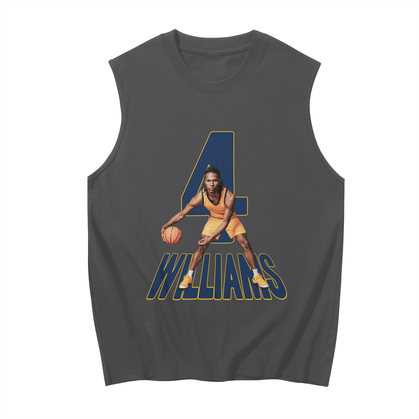 Hussain Williams Graphic Sleeveless Tank Top