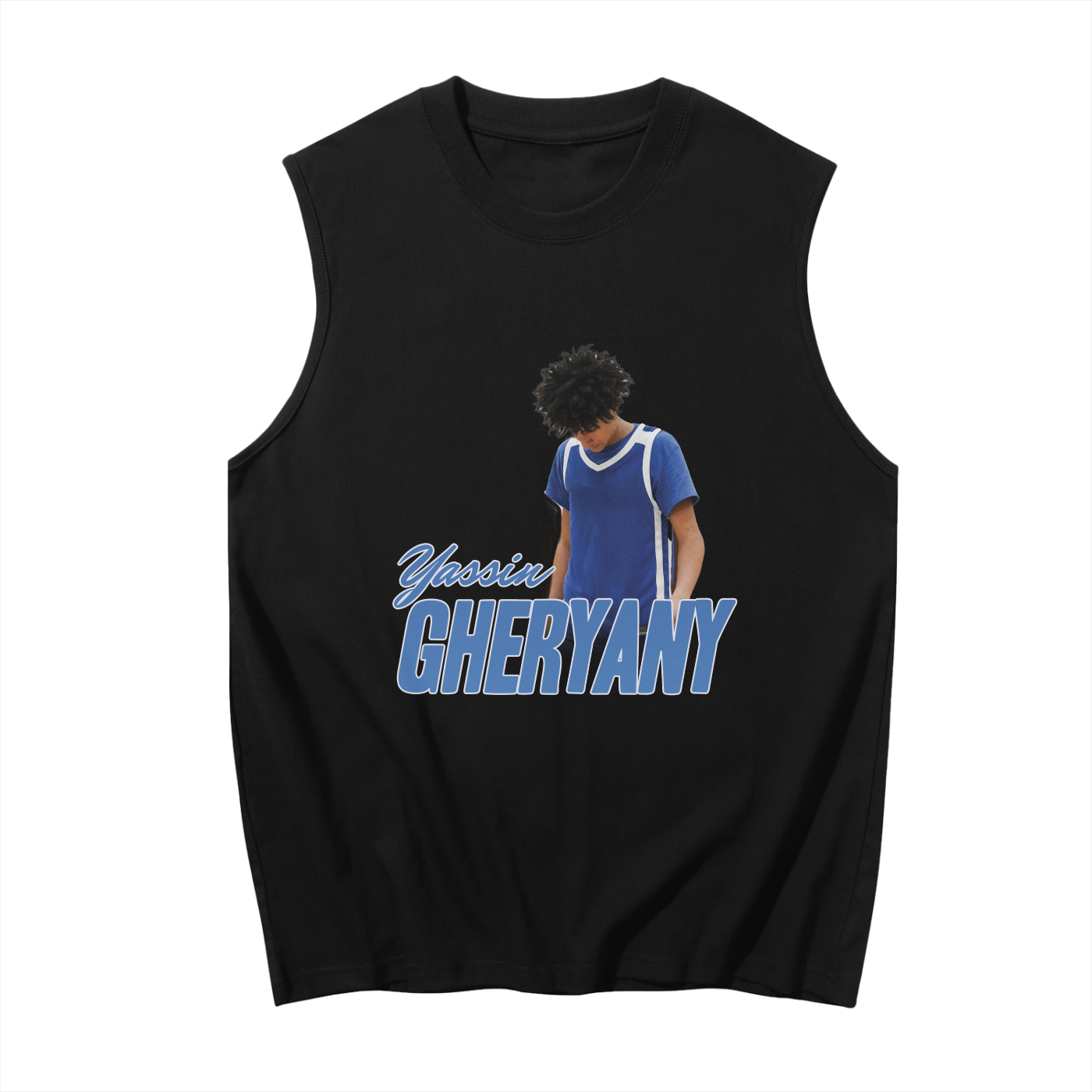 Yassin Gheryany Graphic Sleeveless Tank Top