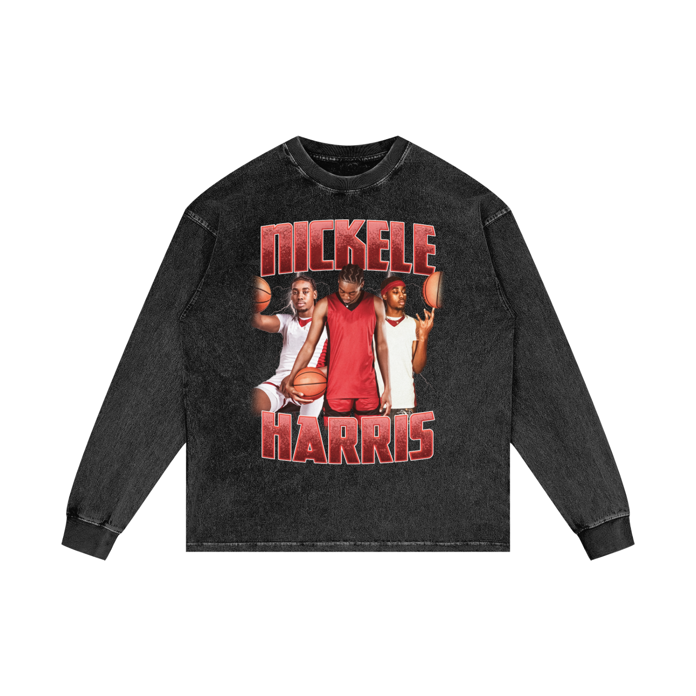 Nickele Harris Vintage Graphic Oversized Long Sleeve