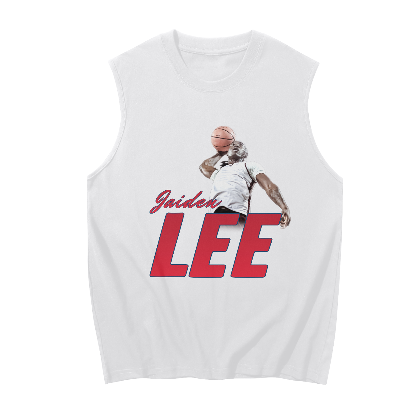 Jaiden Lee Graphic Sleeveless Tank Top