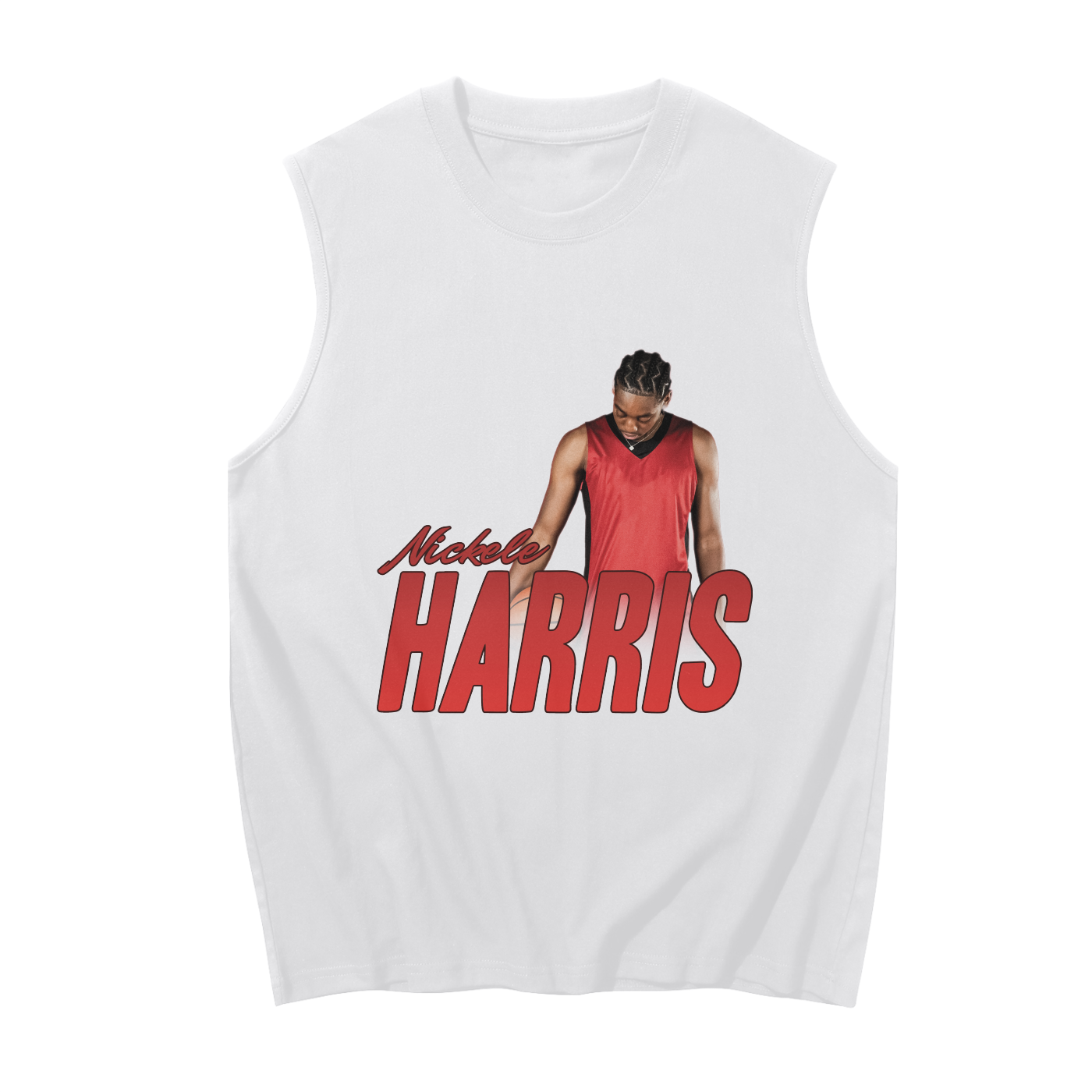 Nickele Harris Graphic Sleeveless Tank Top