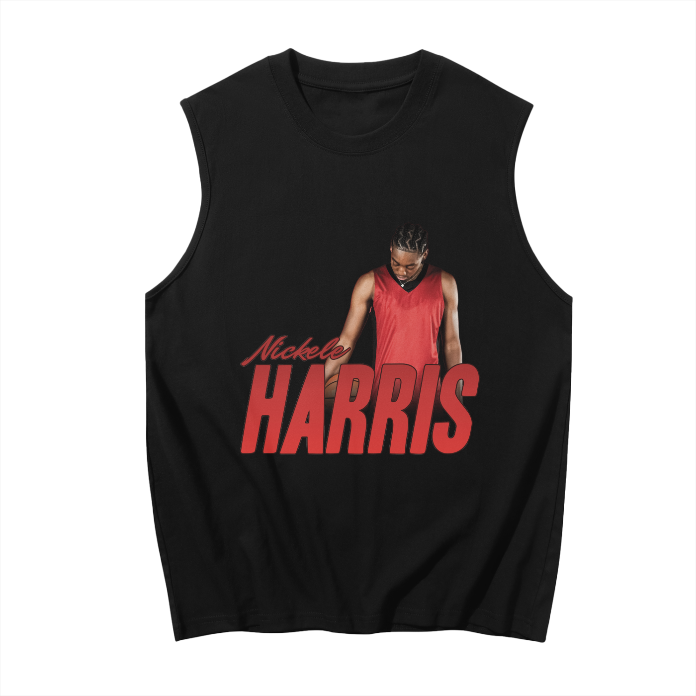 Nickele Harris Graphic Sleeveless Tank Top